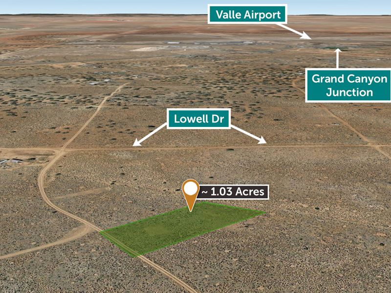 Incredible Open Valley Views : Williams : Coconino County : Arizona