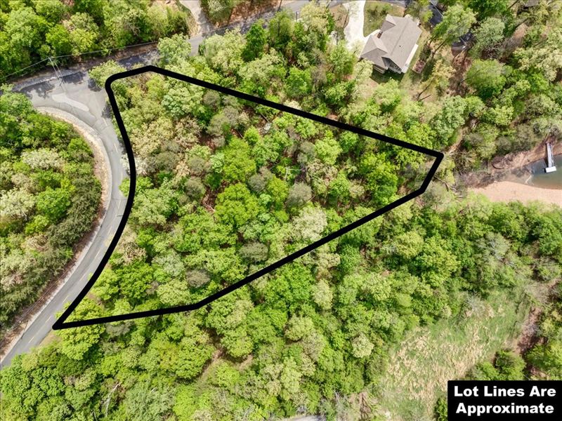 1.29 Acre Seasonal Lakefront Lot : Mooresburg : Hawkins County : Tennessee