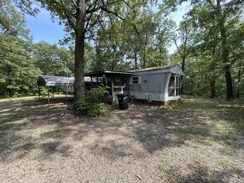 10 Acres, Mobile Home, Evening : Evening Shade : Sharp County : Arkansas
