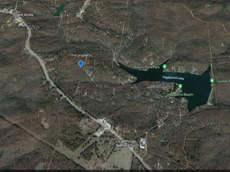 Vagabond Lake Retreat Only $99/Mo : Williford : Sharp County : Arkansas