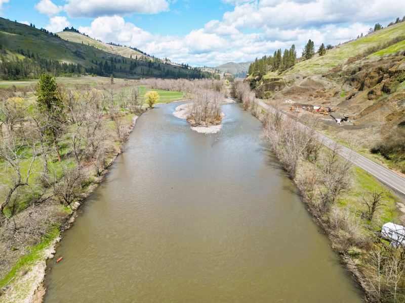 Clearwater River Frontage : Stites : Idaho County : Idaho