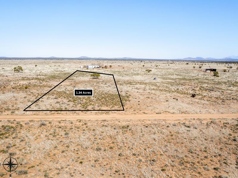 1.34 Acre Available Now in Williams : Williams : Coconino County : Arizona