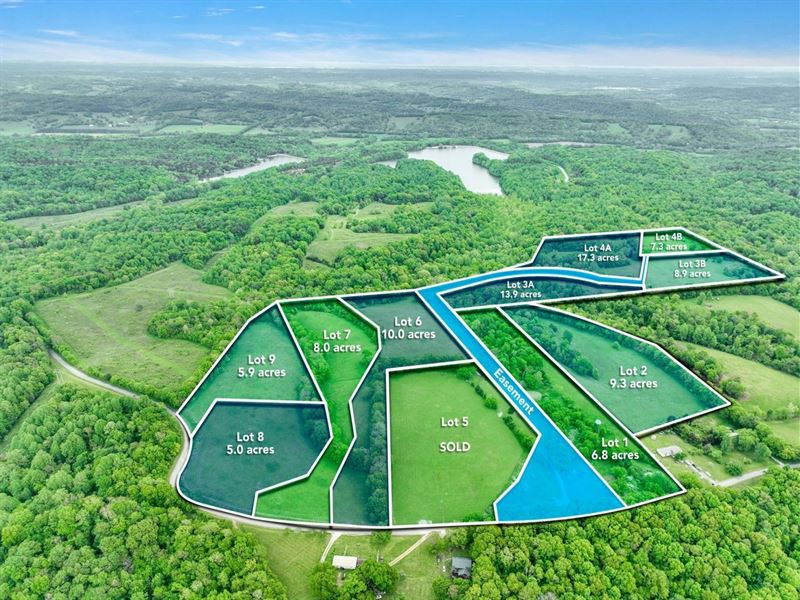4094 Akin Ridge Road Lot 9 : Williamsport : Maury County : Tennessee