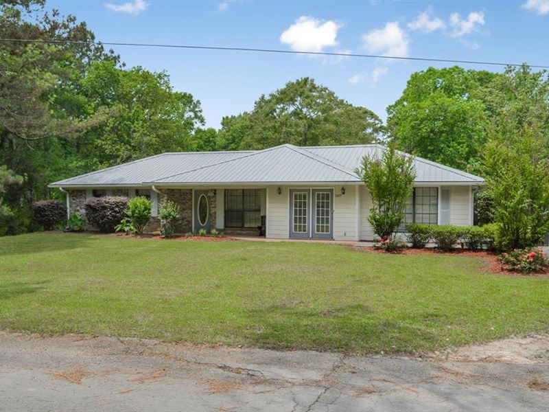 Home and 5 Acres for Sale in North : McComb : Pike County : Mississippi