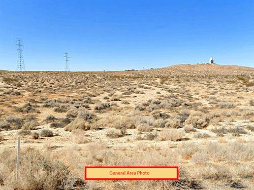 9.3 Acres in Kern County, CA : Mojave : Kern County : California