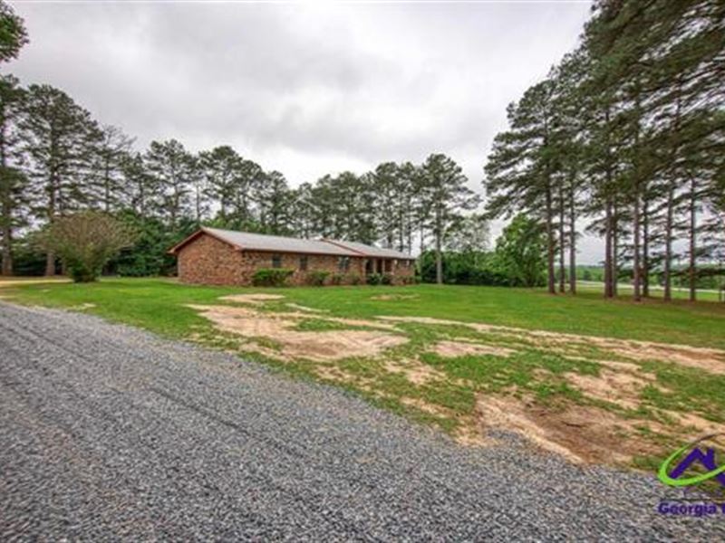 6.98 Acres with Home in Perry, GA : Perry : Houston County : Georgia