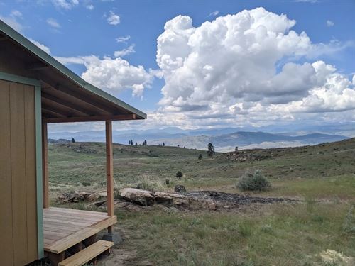 Off-Grid Land, Solar-Ready Cabin : Tonasket : Okanogan County : Washington