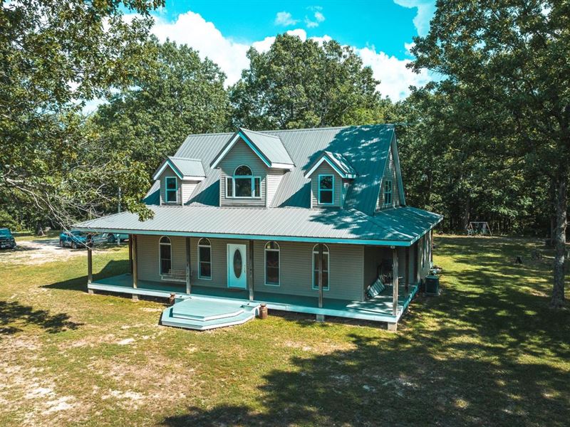 Mark Twain Home and Acreage : Roby : Texas County : Missouri