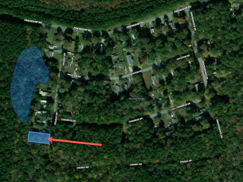 Rare Investment Lot Min to Rehoboth : Millsboro : Sussex County : Delaware