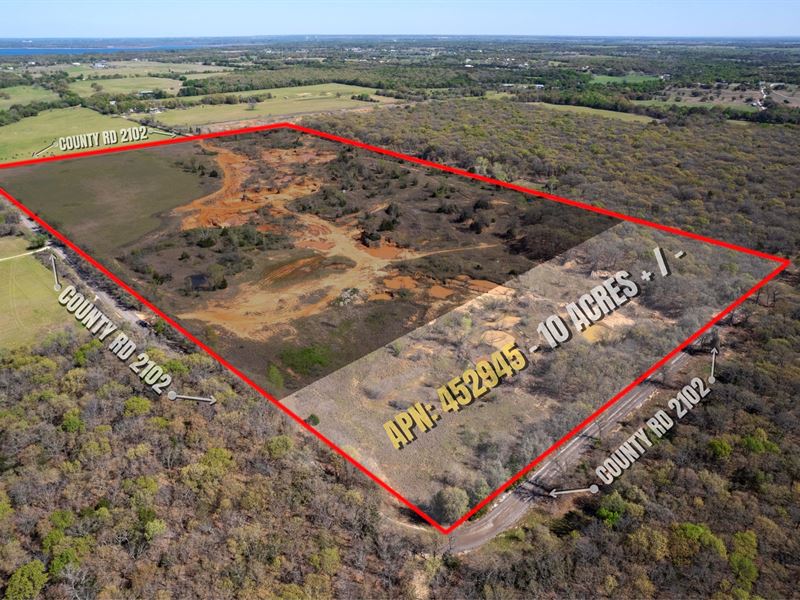 10.05 Acres Near Lake Whitney : Whitney : Hill County : Texas
