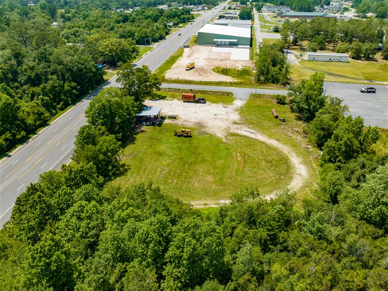 3.2 Acre Commercial Tract : Jesup : Wayne County : Georgia