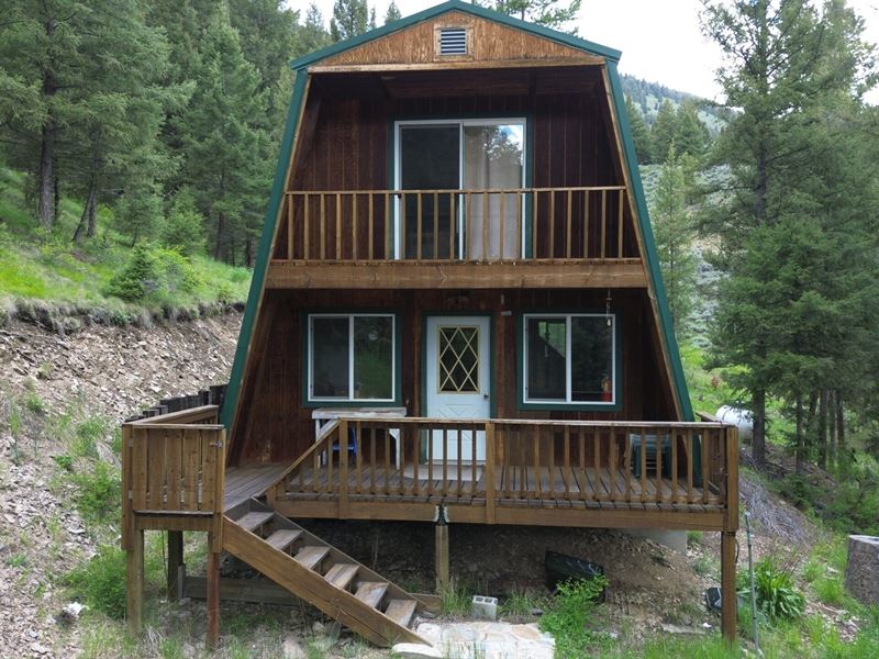 29 Mule Deer Trail Cabin : Salmon : Lemhi County : Idaho