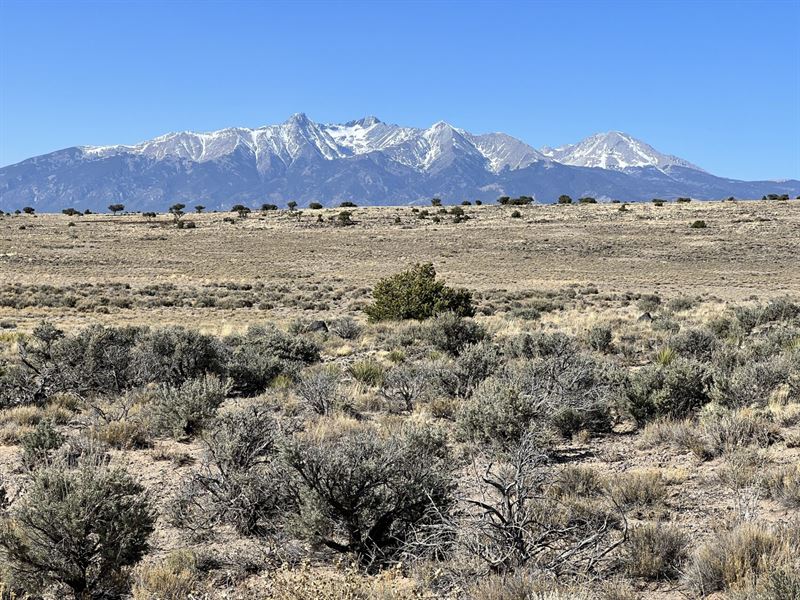 9.59 Ac with Great Mountain Views : Blanca : Costilla County : Colorado