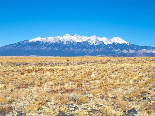 9.65 Acres Mountain View Land : Blanca : Costilla County : Colorado
