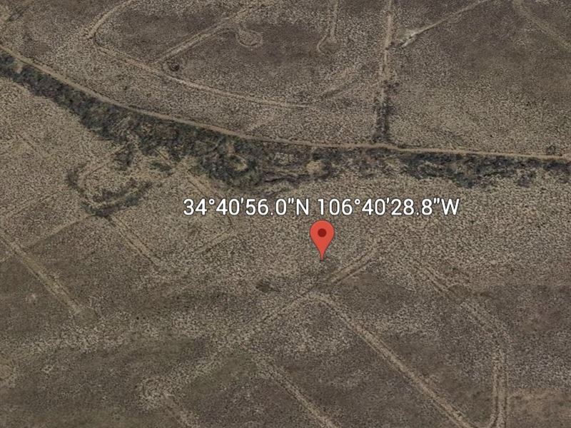 Cheap New Mexico Land, $750 : Belen : Valencia County : New Mexico