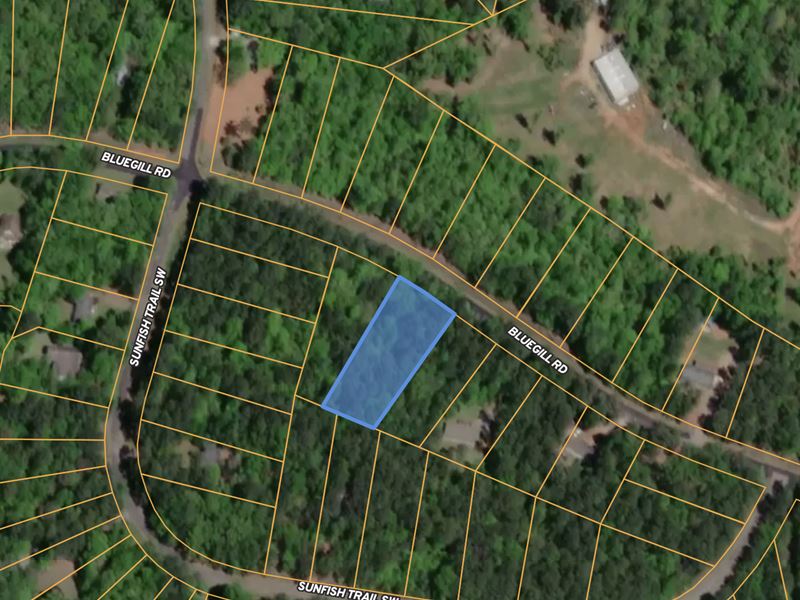 Beautiful Lot Near Lake Sinclair : Eatonton : Putnam County : Georgia
