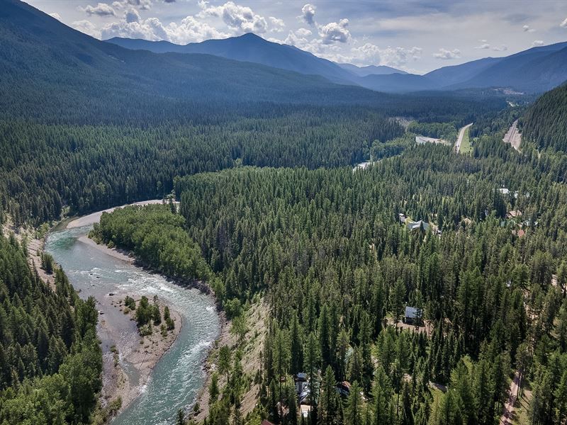 Glacier Montana Paradise : Essex : Flathead County : Montana