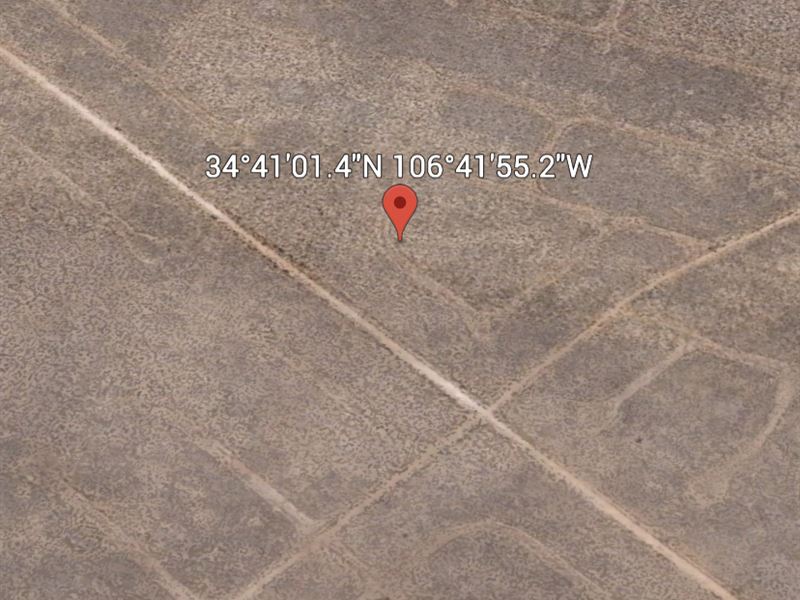 Cheap New Mexico Land, $650 : Belen : Valencia County : New Mexico
