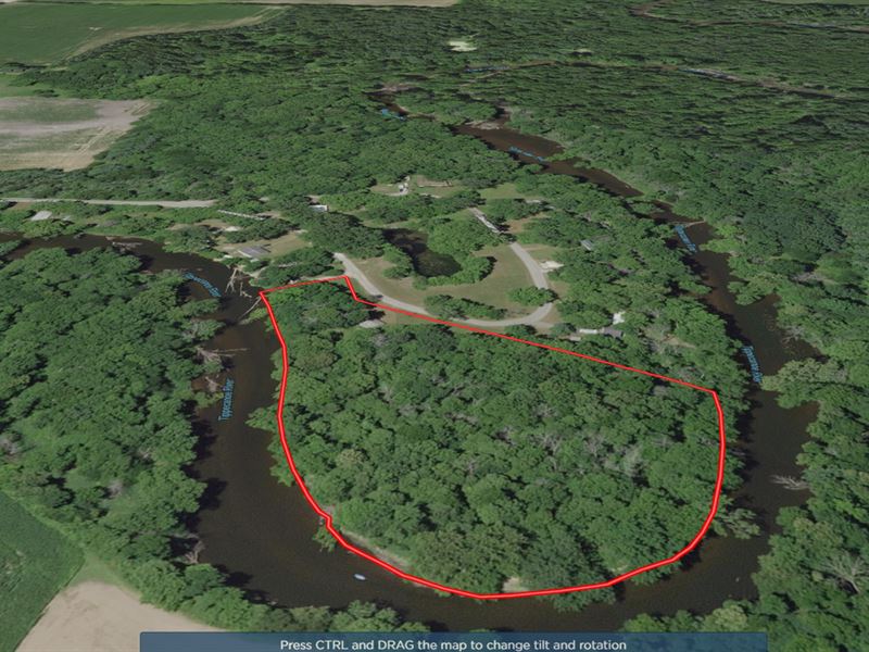 Land for Sale with Mobile Home : Rochester : Fulton County : Indiana