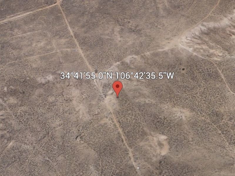 Cheap New Mexico Land, $650 : Belen : Valencia County : New Mexico