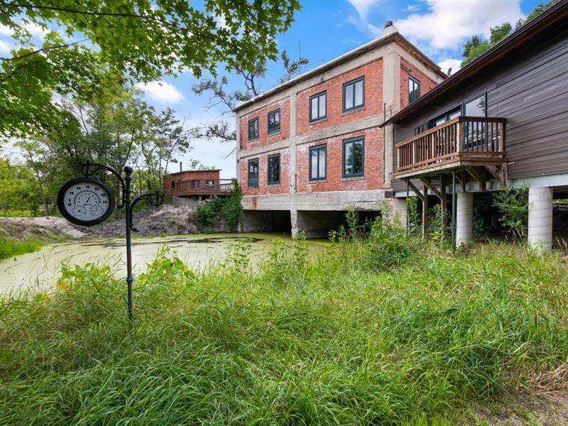 Historic Hydropower Hideaway : Boelus : Howard County : Nebraska