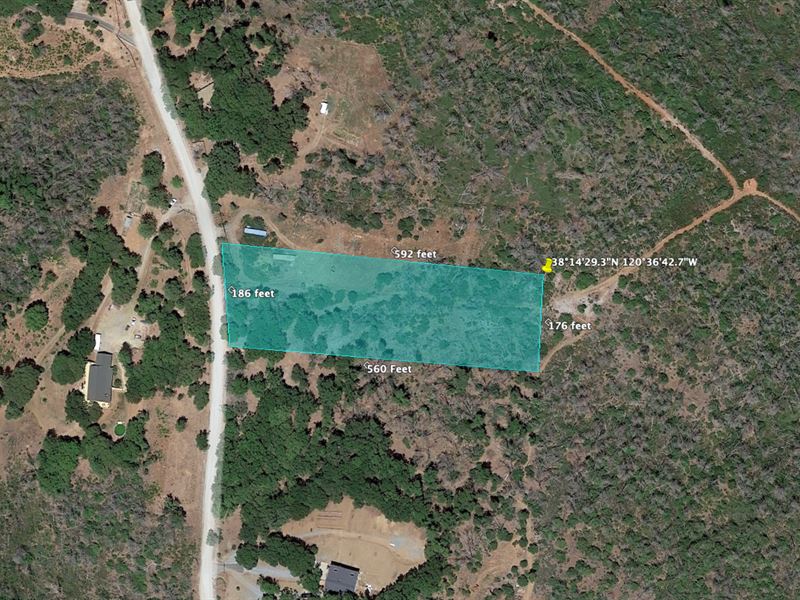Financing Available : Mountain Ranch : Calaveras County : California