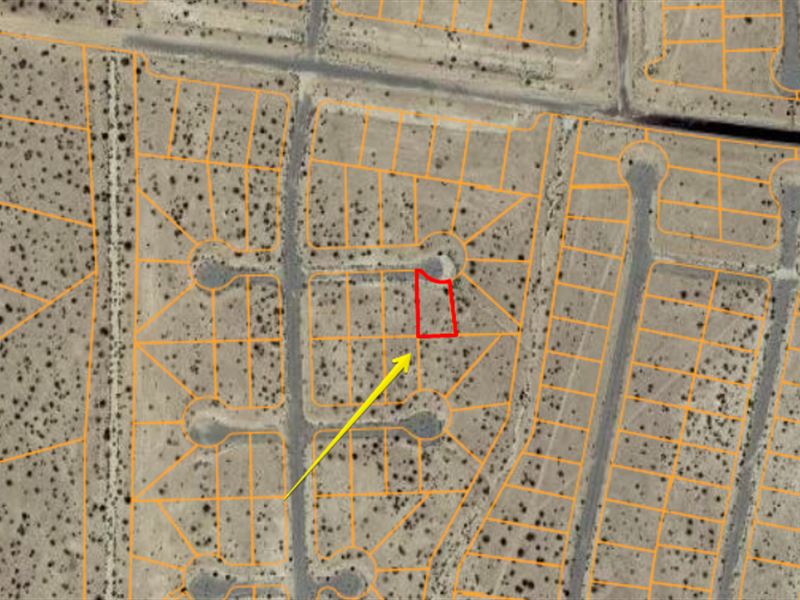 Cul-De-Sac, Cheap Land, Kern County : California City : Kern County : California