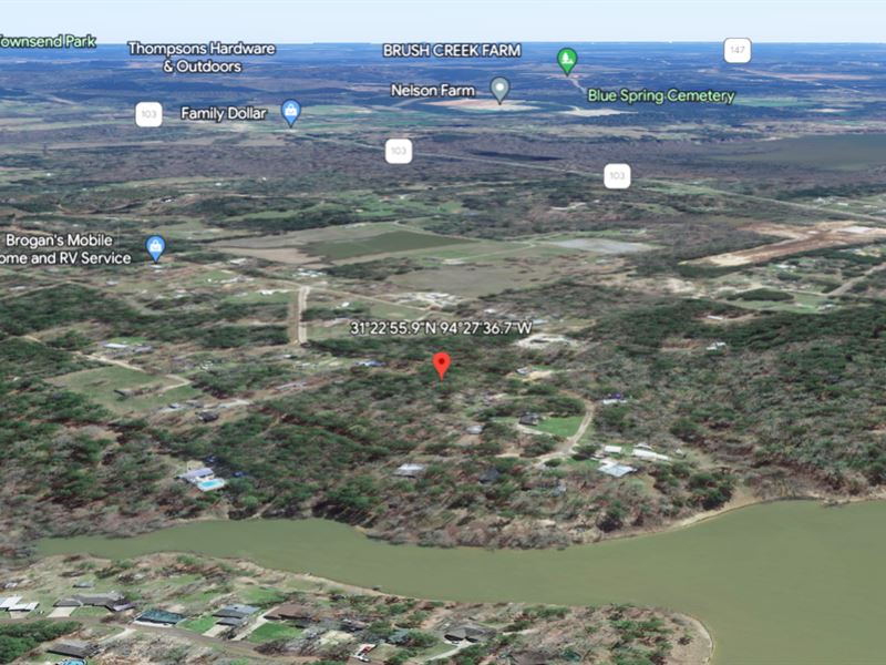 Lakeside Haven for $187.41/Mo : Etoile : Nacogdoches County : Texas