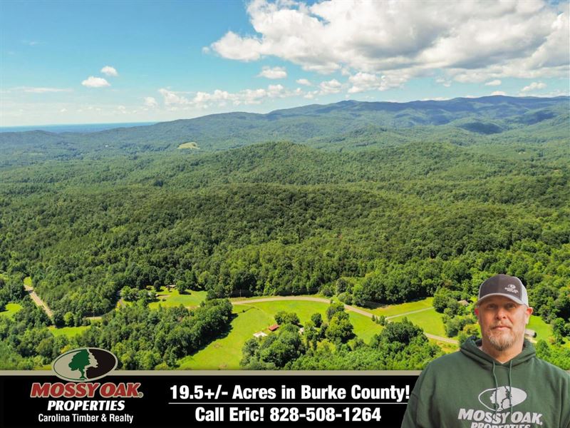 19.58 Acres in Connelly Springs : Connelly Springs : Burke County : North Carolina