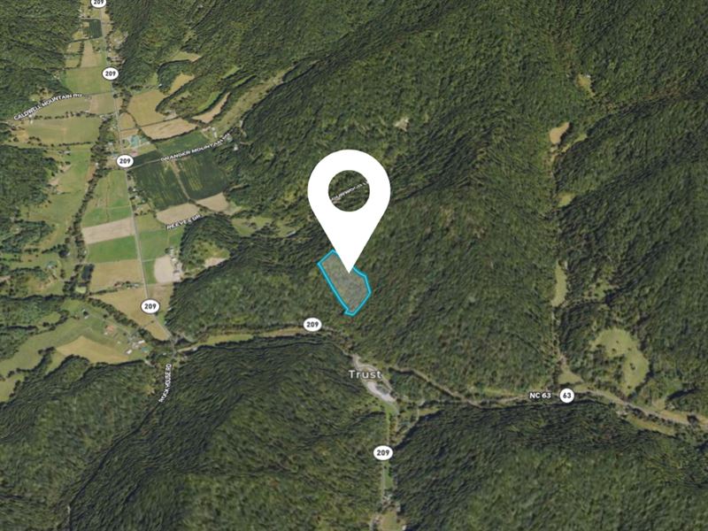 5 Acres in Hot Springs, NC : Hot Springs : Madison County : North Carolina