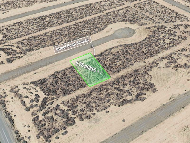 .25 Acre Lot in Pahrump, NV : Pahrump : Nye County : Nevada