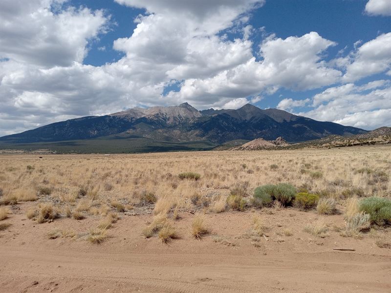 Enjoy Mt. Blanca From Your Doorstep : Blanca : Costilla County : Colorado