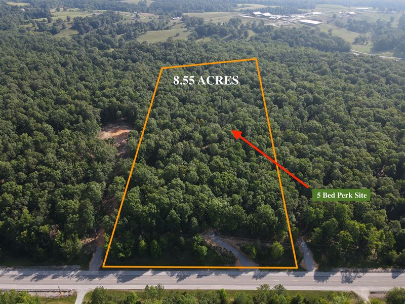 Beautiful Wooded Residential Lot : Santa Fe : Maury County : Tennessee