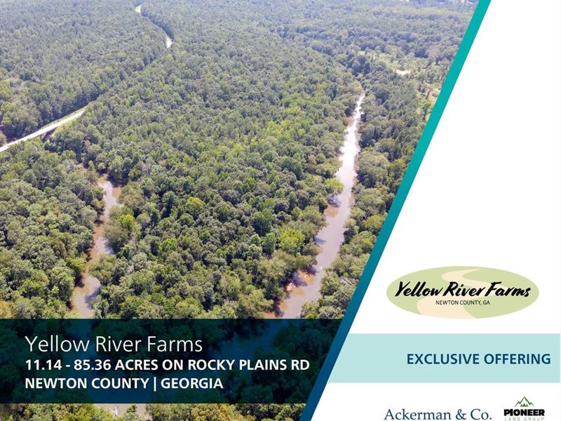 Tract 1, Yellow River Farms, 11.5 : Covington : Newton County : Georgia