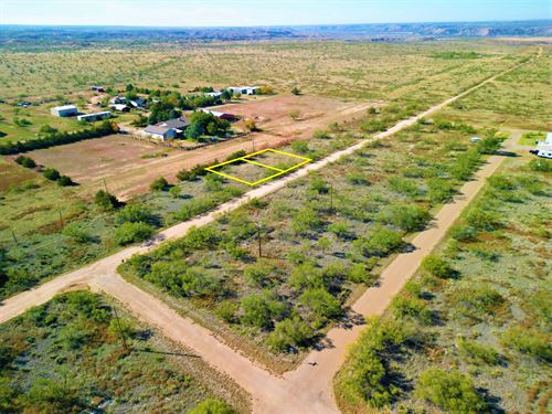 .20 Acre Double Lot Near Lake : Fritch : Moore County : Texas