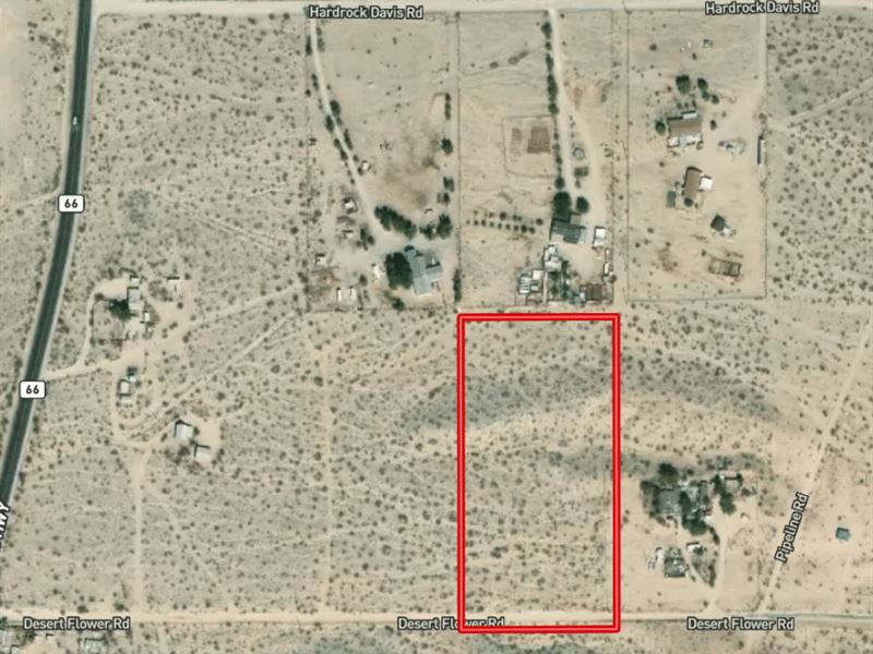 5 Ac Lot in San Bernardino County : Oro Grande : San Bernardino County : California