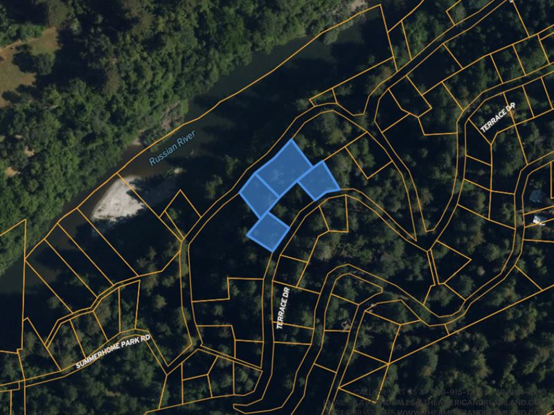 .61 Acre Lot in Forestville, CA : Forestville : Sonoma County : California