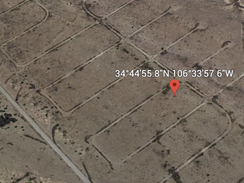 Cheap New Mexico Land, $850 : Belen : Valencia County : New Mexico
