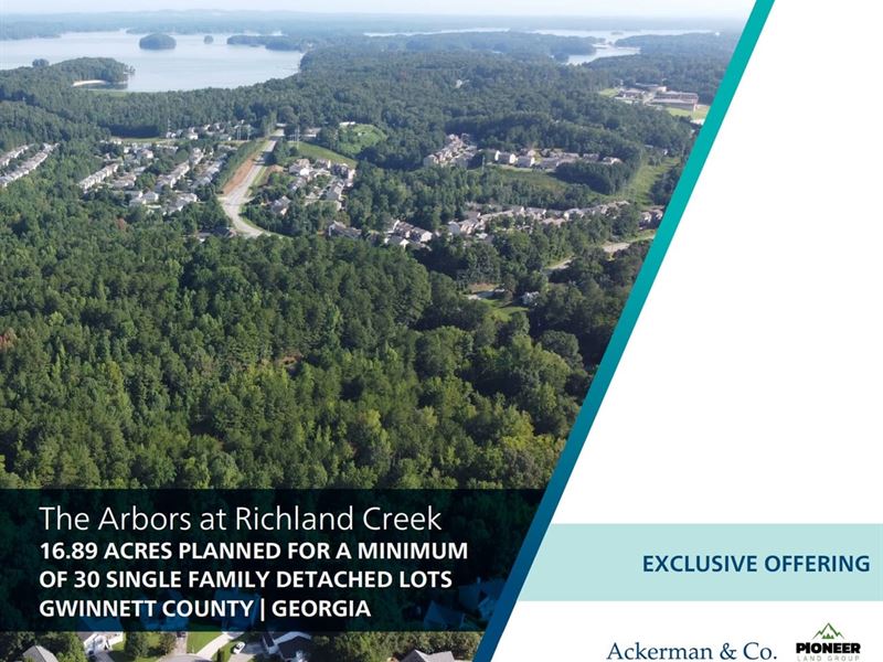 The Arbors at Richland Creek : Buford : Gwinnett County : Georgia
