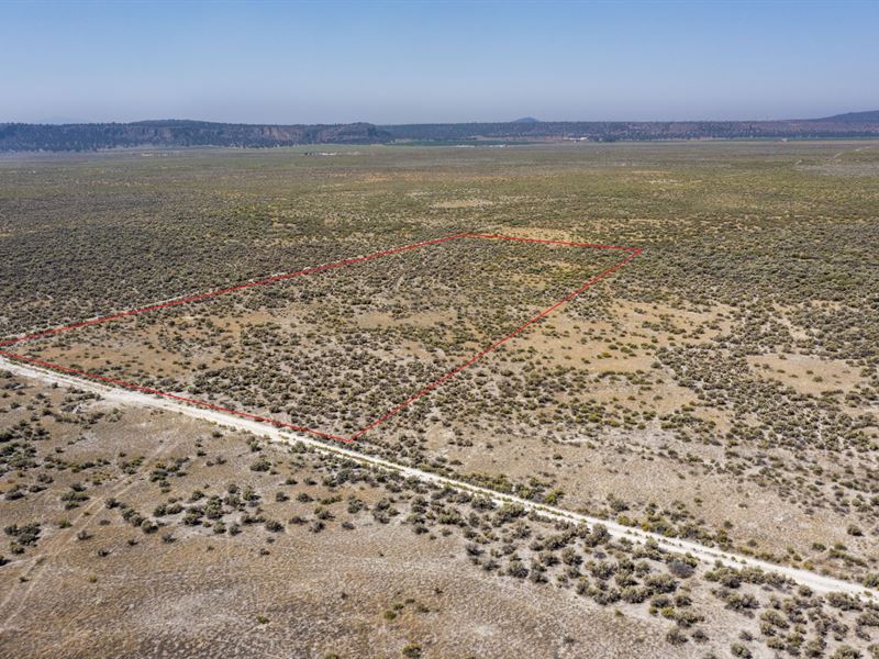 Private Corner Lot with Access : Silver Lake : Lake County : Oregon