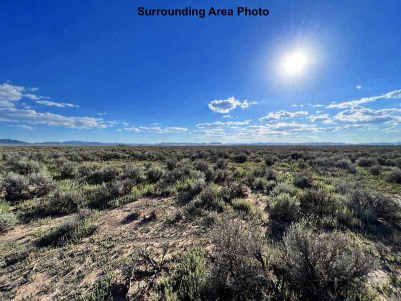 Utah Desert Lot with Mountain Views : Beryl : Iron County : Utah