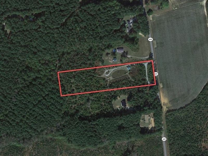 5 Acres of Hunting and Fishing Land : Drewryville : Southampton County : Virginia