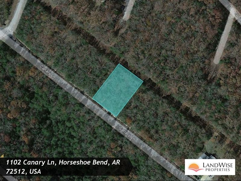 Great Lot Near The Lake : Horseshoe Bend : Izard County : Arkansas