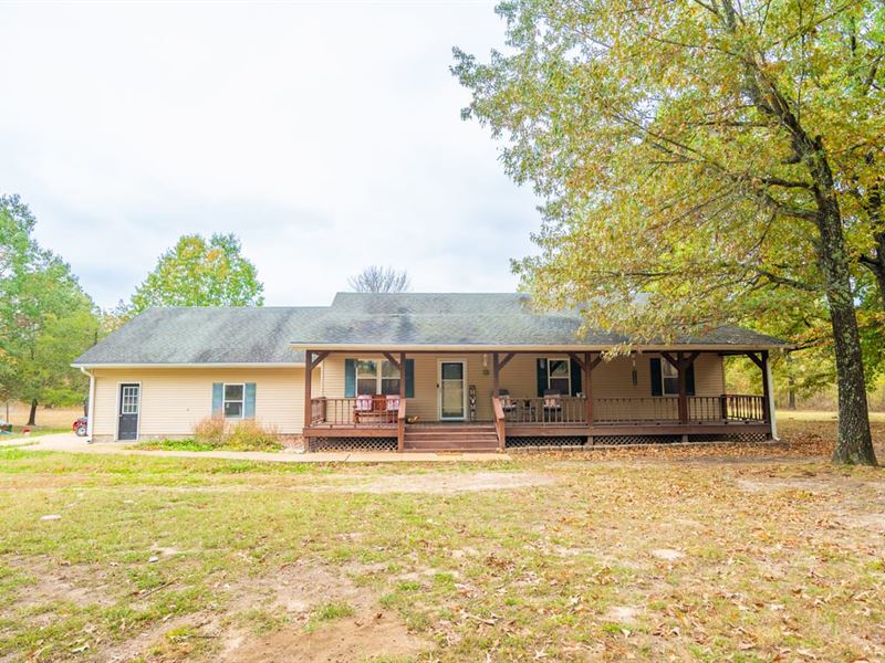 3 Bed, 2 Bath Home on 8 Acres : Doniphan : Ripley County : Missouri