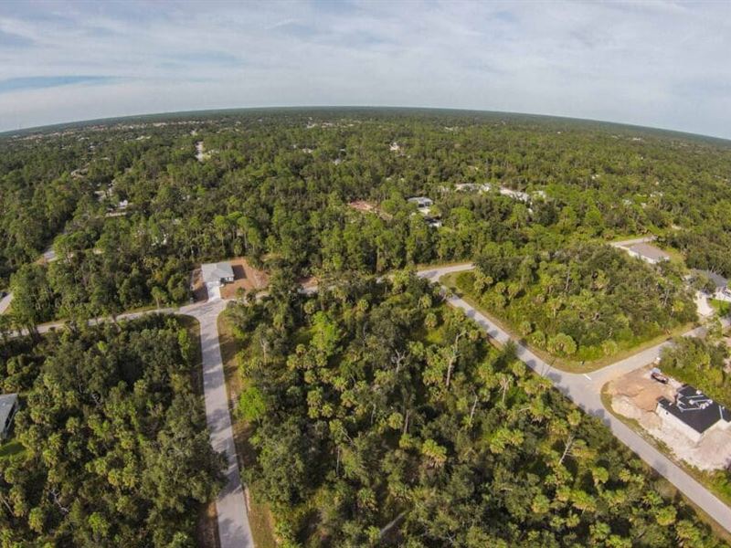 .23 Acre with Power and City Water : Port Charlotte : Charlotte County : Florida