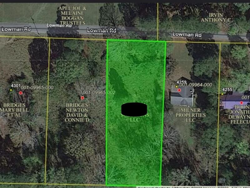 Charming Wooded Lot with Potential : Pine Bluff : Jefferson County : Arkansas