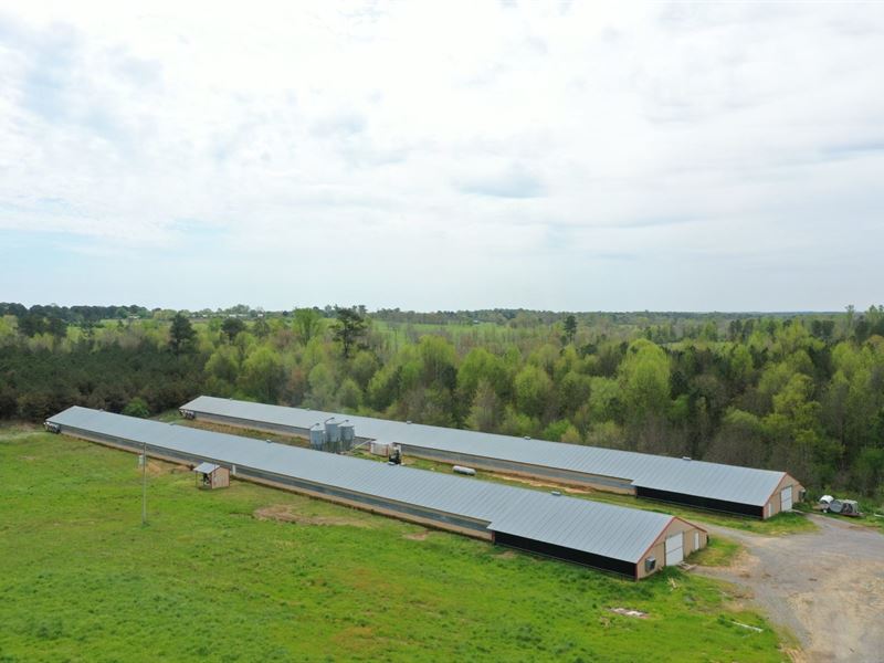 Price Reduced, BP Broiler Farm : Section : Jackson County : Alabama