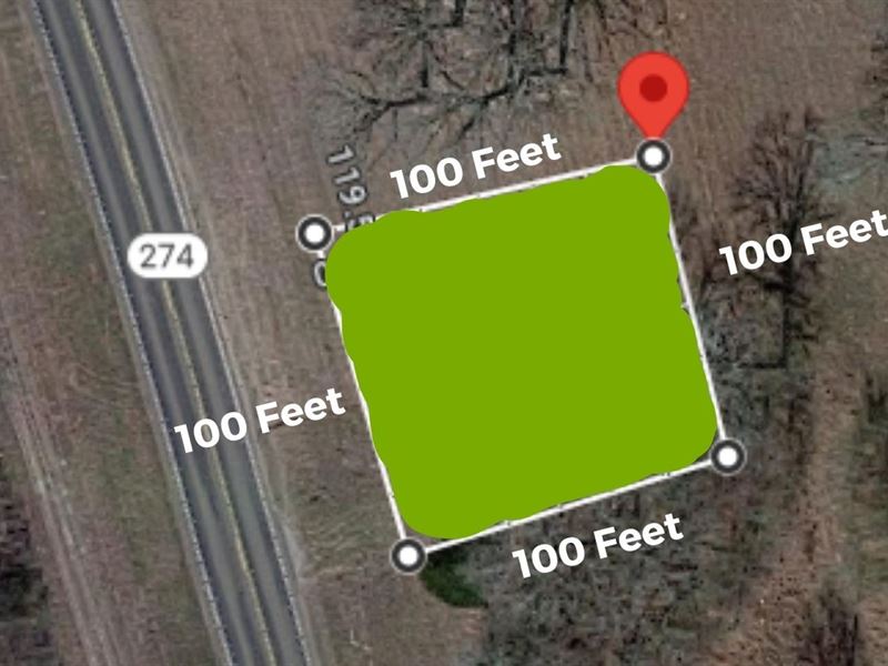 .22 Acre Highway Frontage Property : Trinidad : Henderson County : Texas