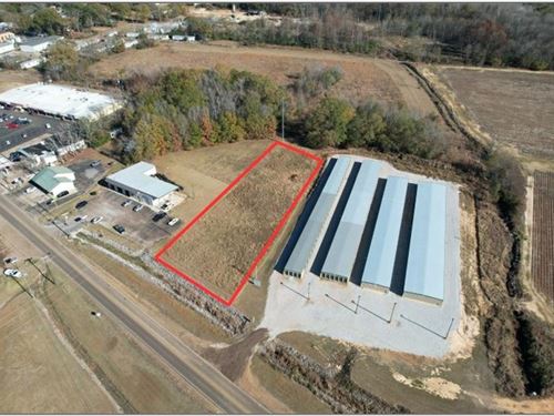 1 Acre Commercial Lot in Yalobusha : Water Valley : Yalobusha County : Mississippi