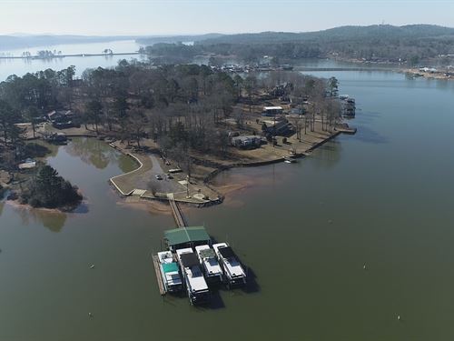 Logan Martin, Two Boat Houses : Cropwell : Saint Clair County : Alabama